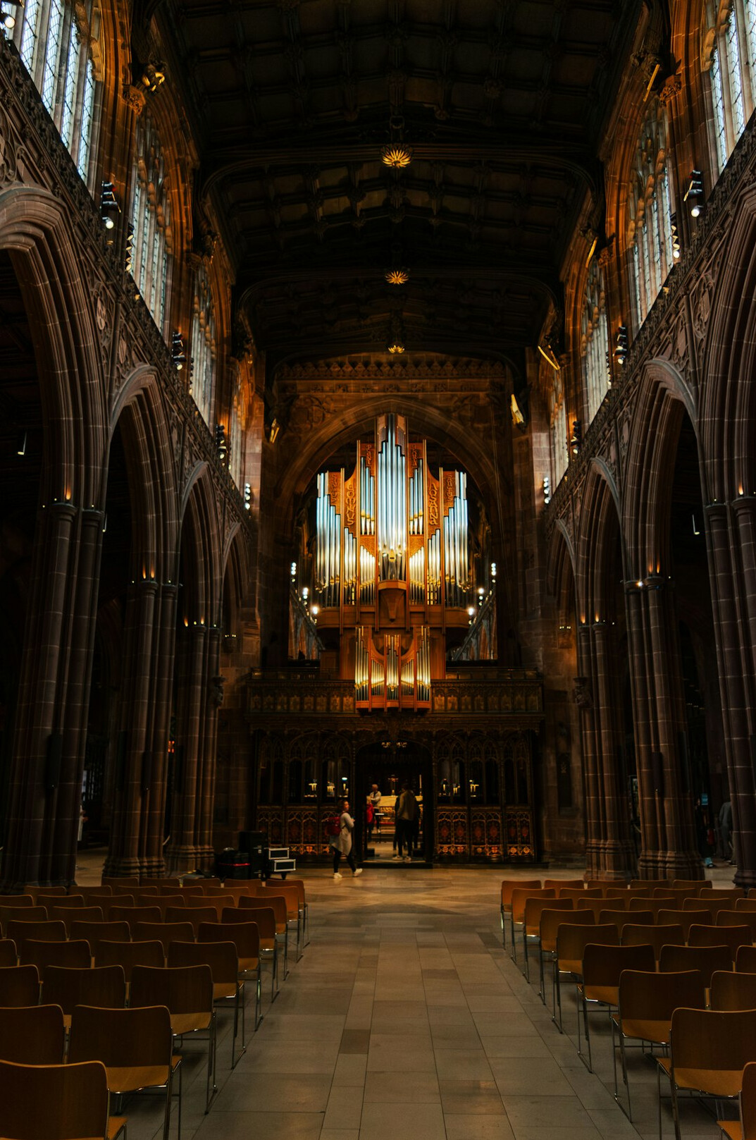 Grand concert hall auditorium interior